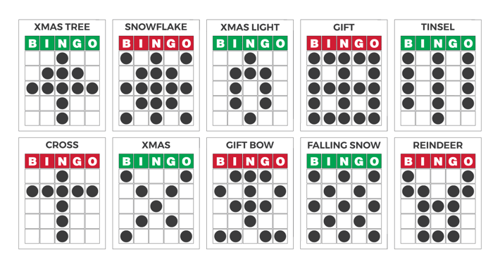 holiday-bingo-patterns