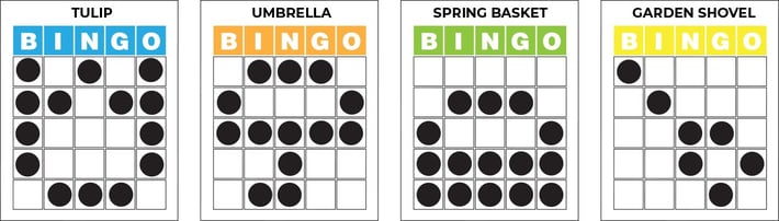 spring-bingo-patterns